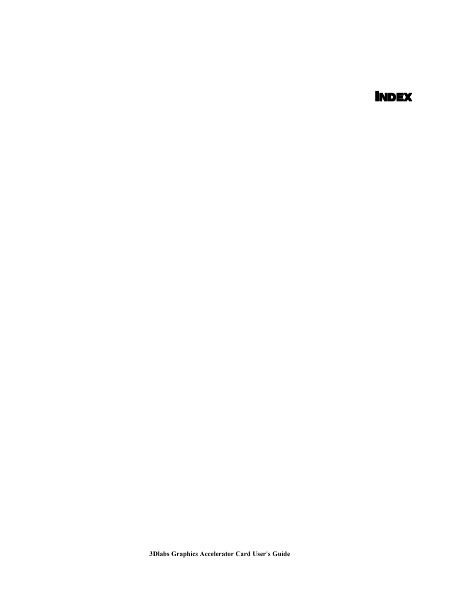 3DLABS Wildcat II 5110 User Manual | Page 55 / 57