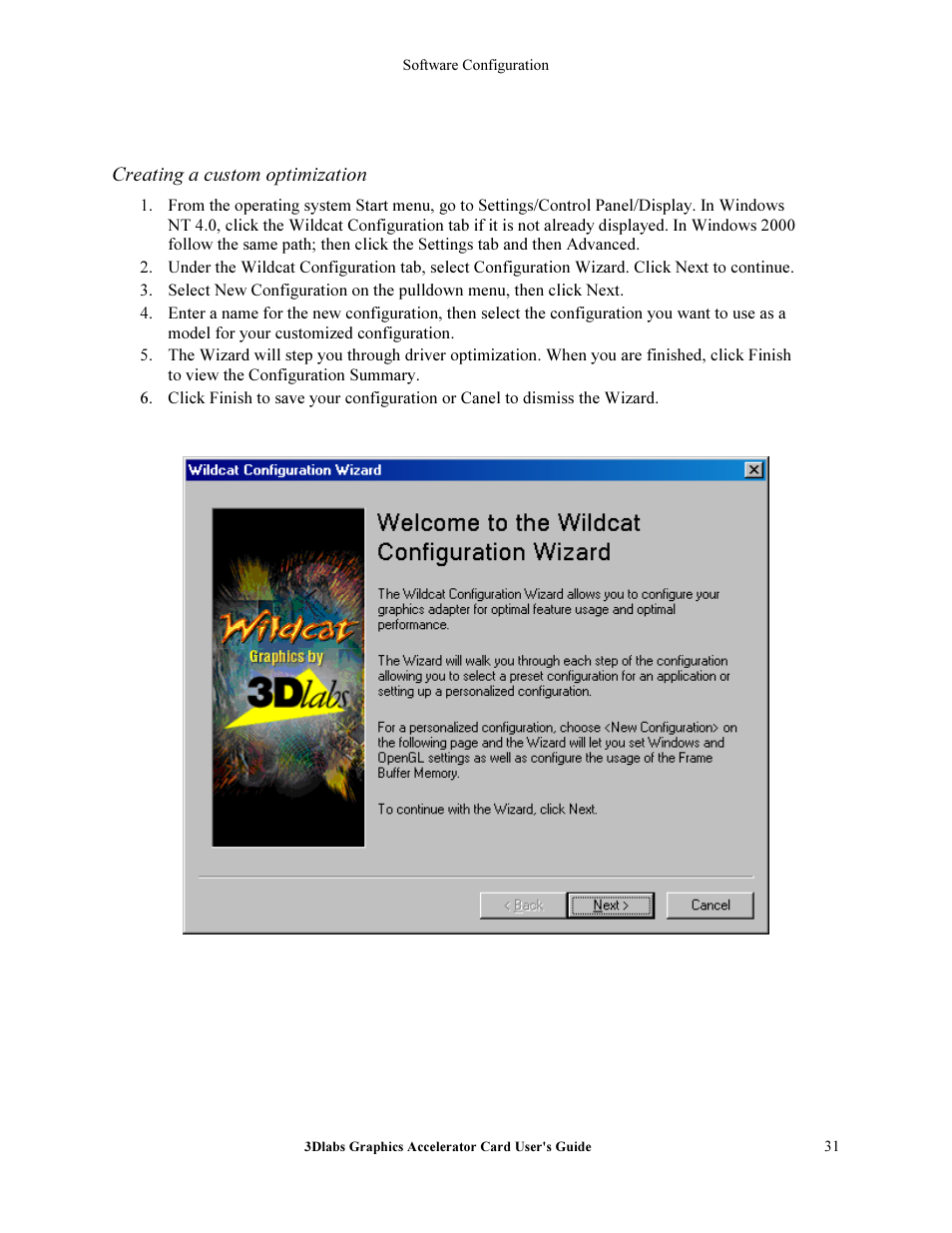 3DLABS Wildcat II 5000 User Manual | Page 27 / 51