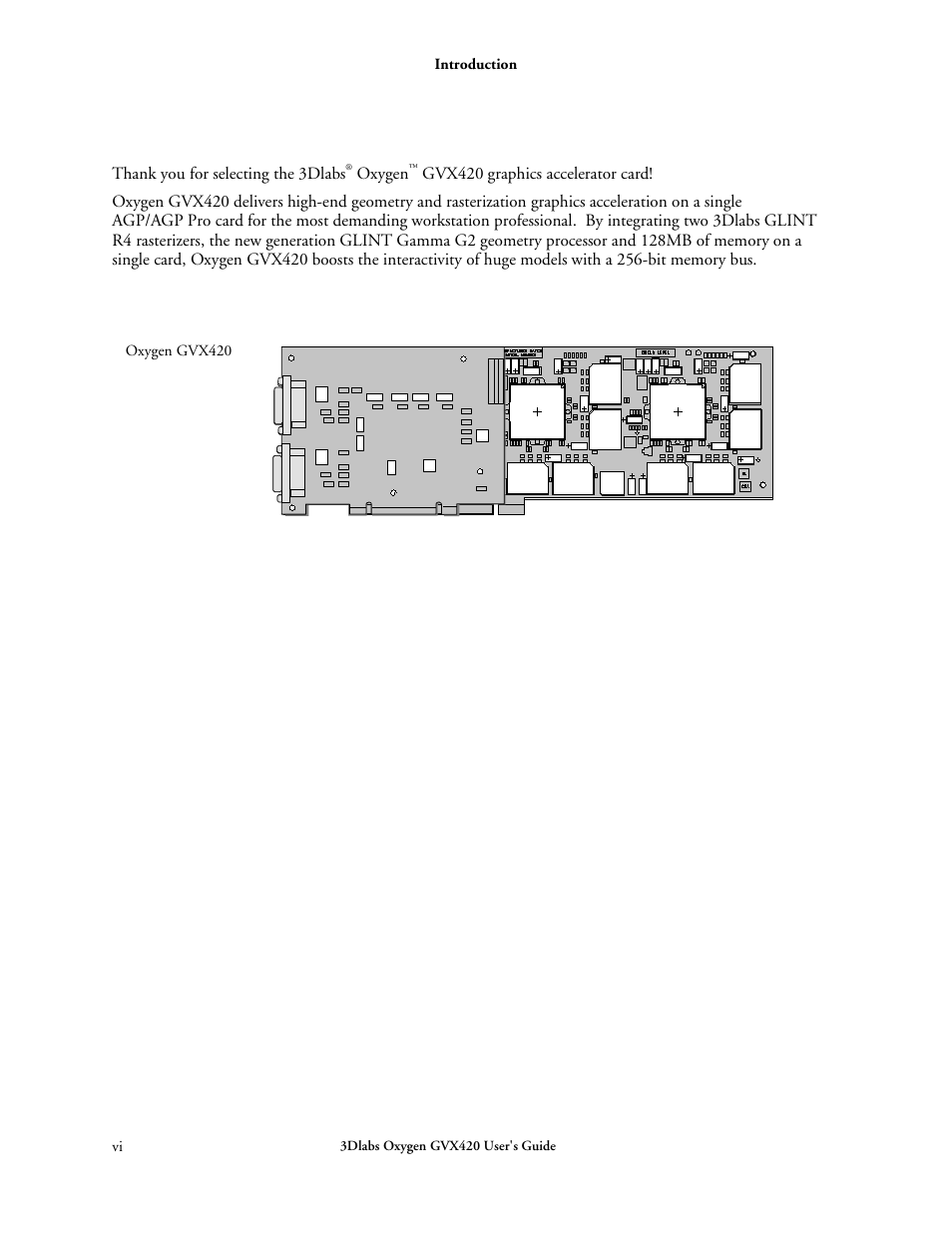 Welcome to 3dlabs | 3DLABS Oxygen GVX420 User Manual | Page 6 / 44