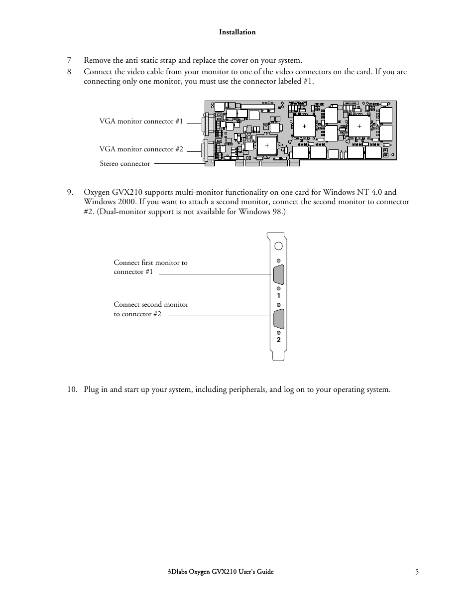 3DLABS Oxygen GVX210 User Manual | Page 15 / 49