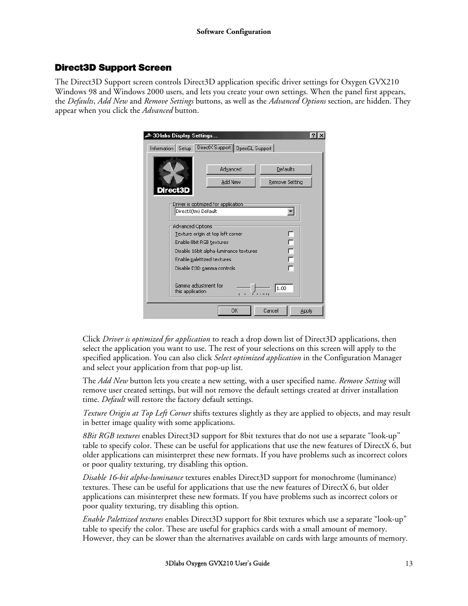 3DLABS Oxygen GVX210 User Manual | Page 23 / 49