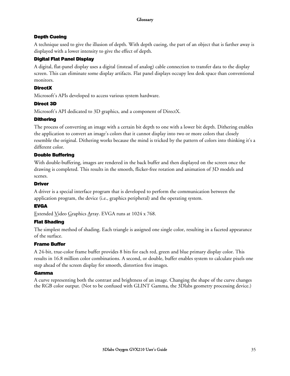 3DLABS Oxygen GVX210 User Manual | Page 45 / 49