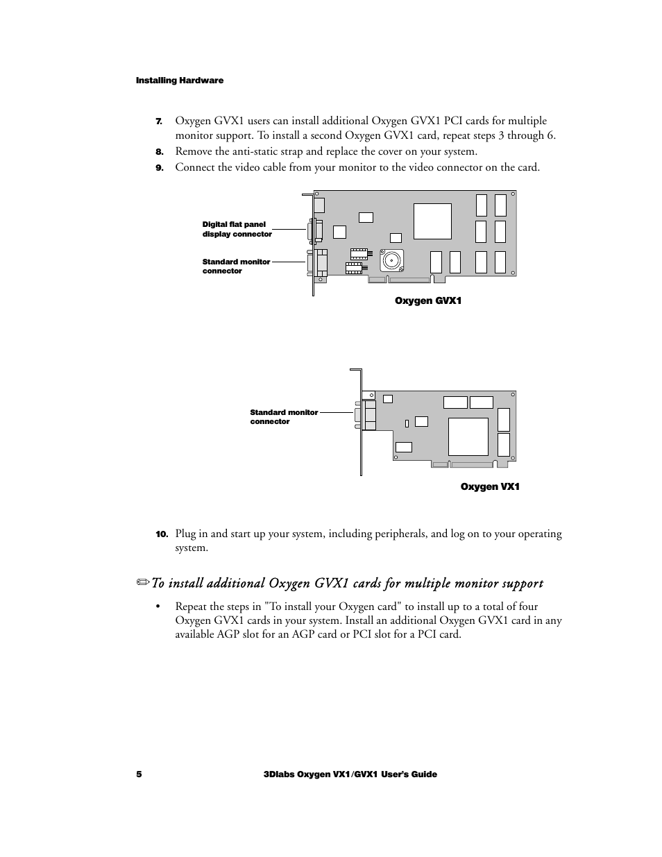 3DLABS Oxygen VX1 User Manual | Page 14 / 52