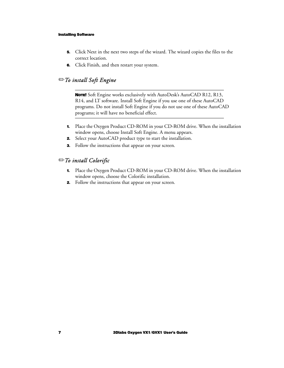 3DLABS Oxygen VX1 User Manual | Page 16 / 52