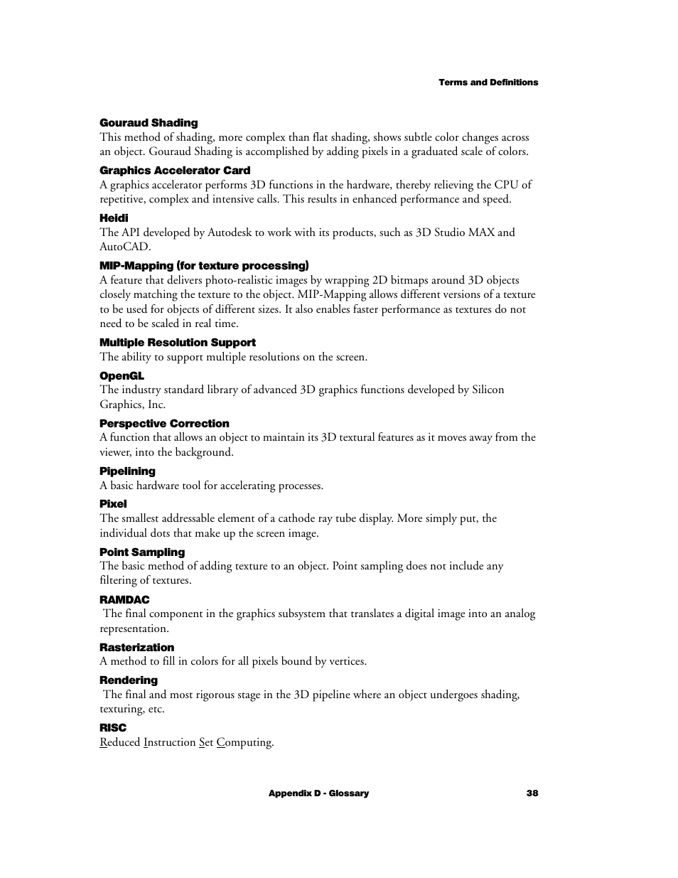 3DLABS Oxygen VX1 User Manual | Page 47 / 52