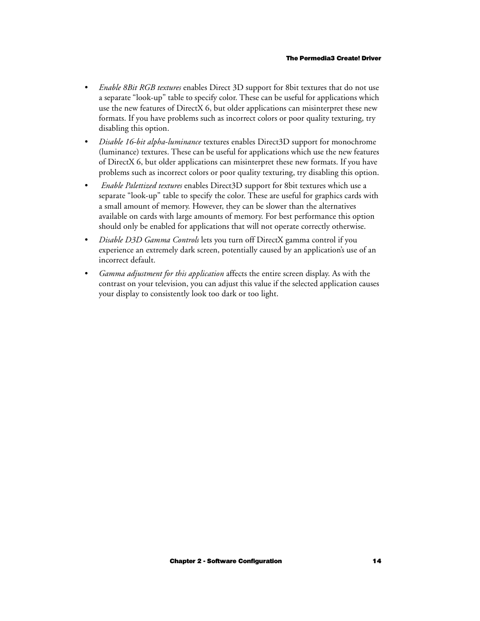 3DLABS Permedia3 User Manual | Page 21 / 41