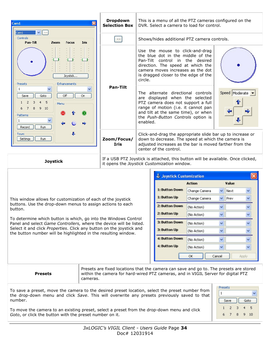3xLOGIC VIGIL Client User Manual | Page 34 / 91