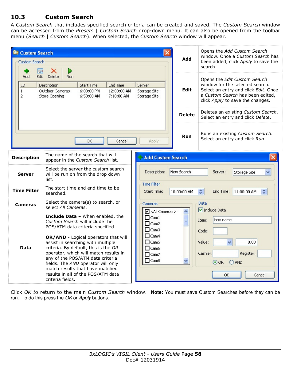 3xLOGIC VIGIL Client User Manual | Page 58 / 91