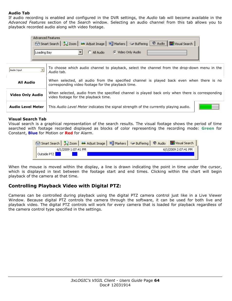 3xLOGIC VIGIL Client User Manual | Page 64 / 91
