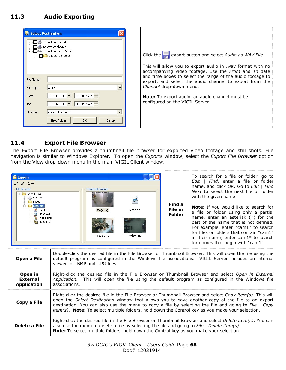 3xLOGIC VIGIL Client User Manual | Page 68 / 91