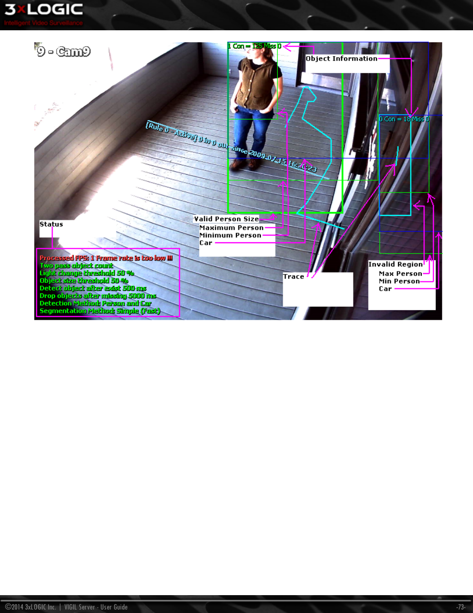 3xLOGIC VIGIL Server User Manual | Page 82 / 148