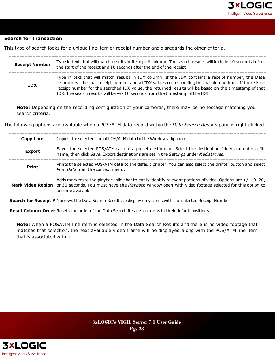 3xLOGIC VIGIL Server User Manual | Page 27 / 180