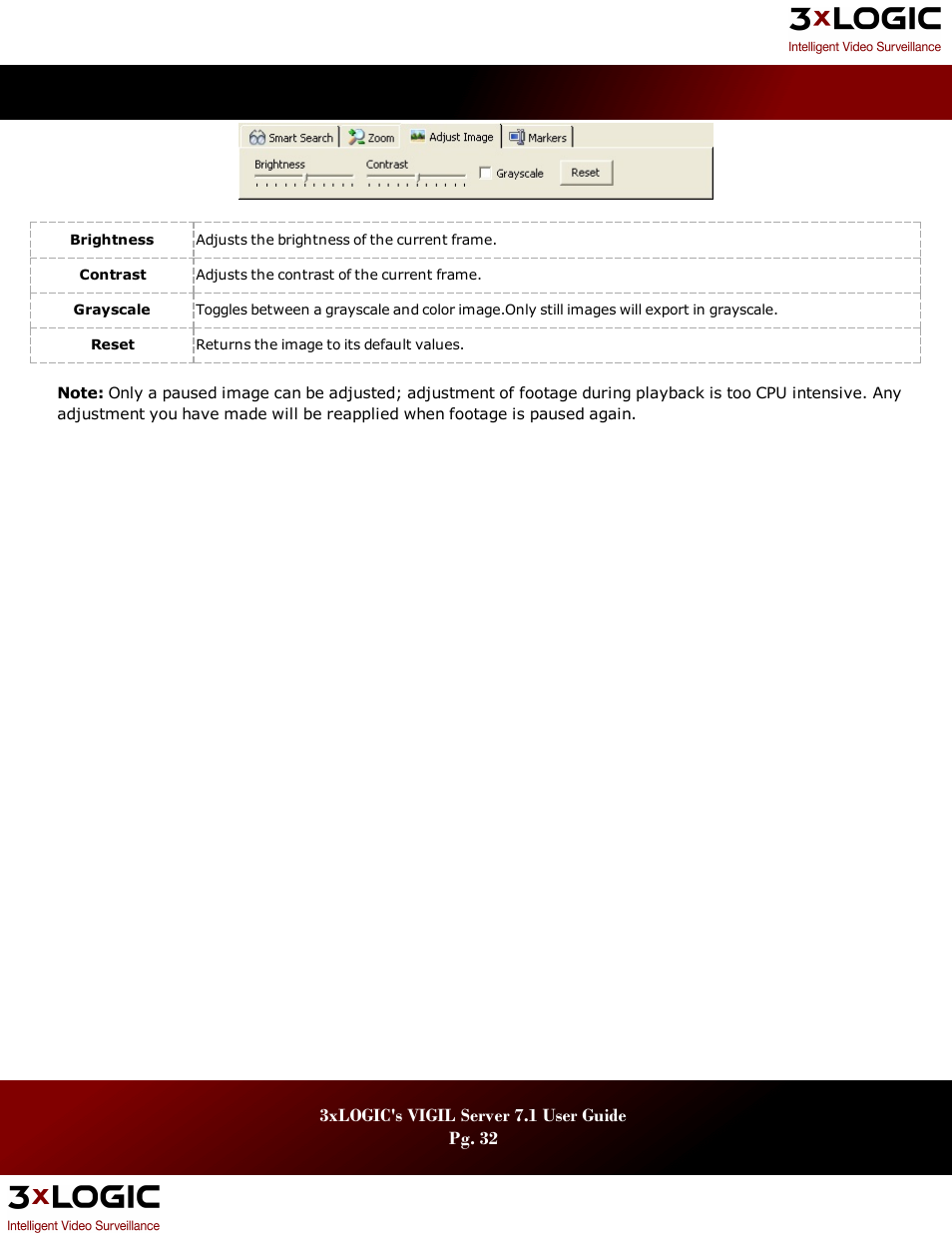 3xLOGIC VIGIL Server User Manual | Page 36 / 180