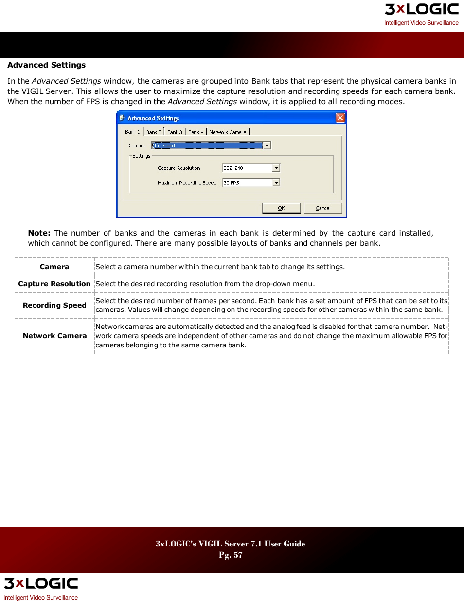 3xLOGIC VIGIL Server User Manual | Page 61 / 180