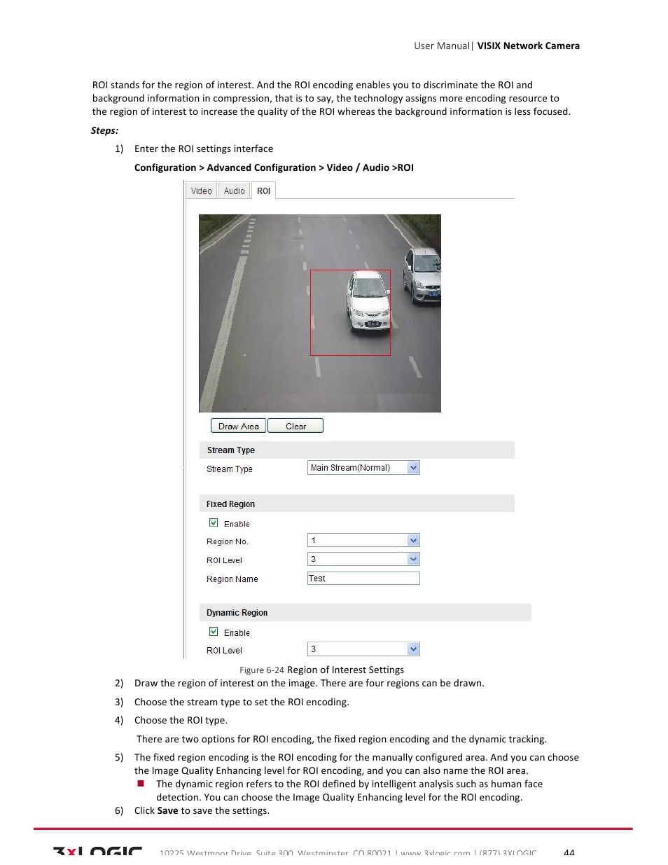 3xLOGIC VISIX Camera User Manual | Page 44 / 79