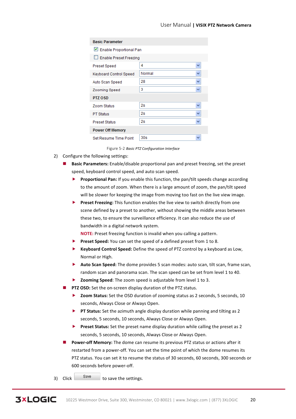 User manual | 3xLOGIC VISIX Camera User Manual | Page 28 / 90