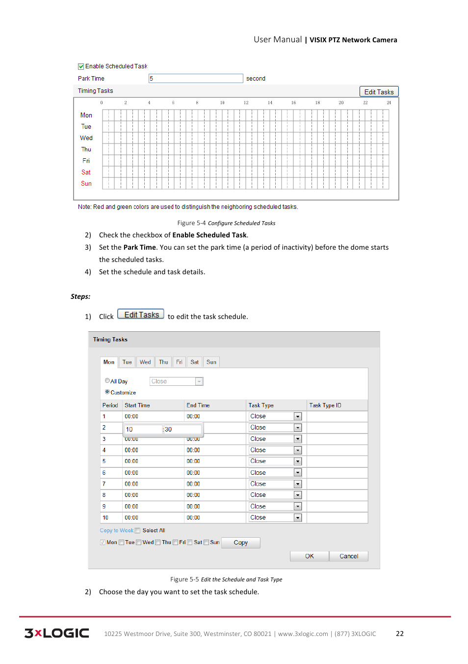 User manual | 3xLOGIC VISIX Camera User Manual | Page 30 / 90