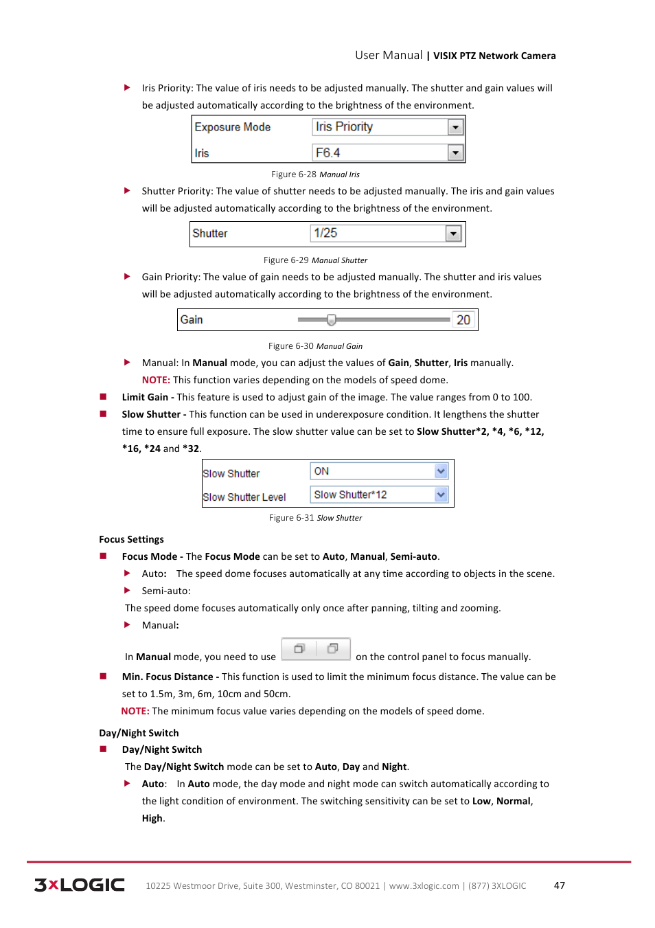 User manual | 3xLOGIC VISIX Camera User Manual | Page 55 / 90