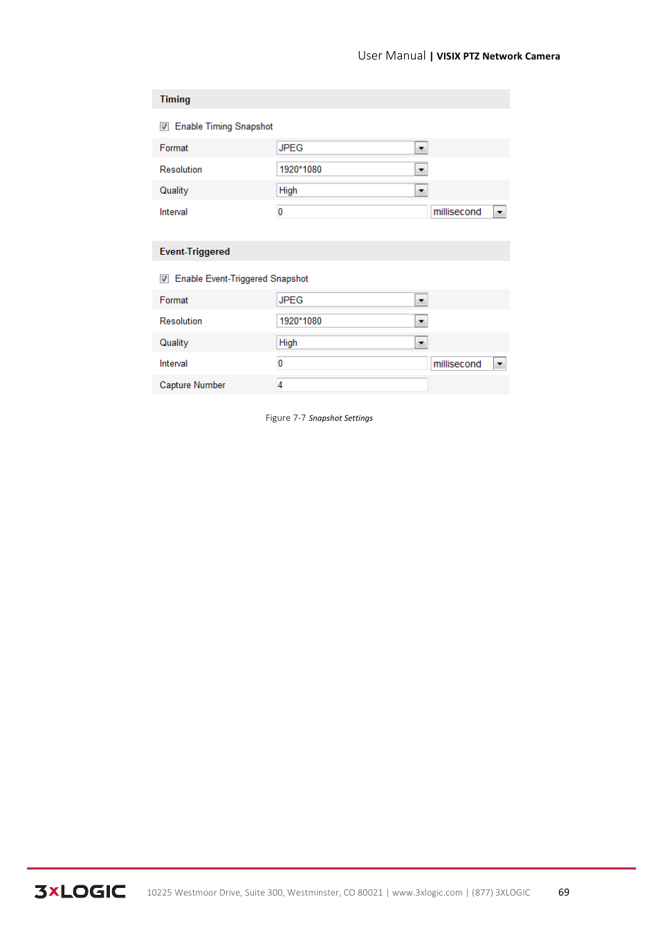 User manual | 3xLOGIC VISIX Camera User Manual | Page 77 / 90