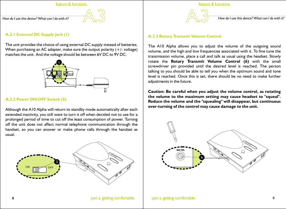 Accutone A10 User Manual | Page 6 / 10