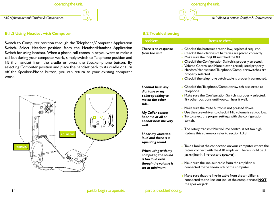 B.1 b.2 | Accutone A10 User Manual | Page 9 / 10