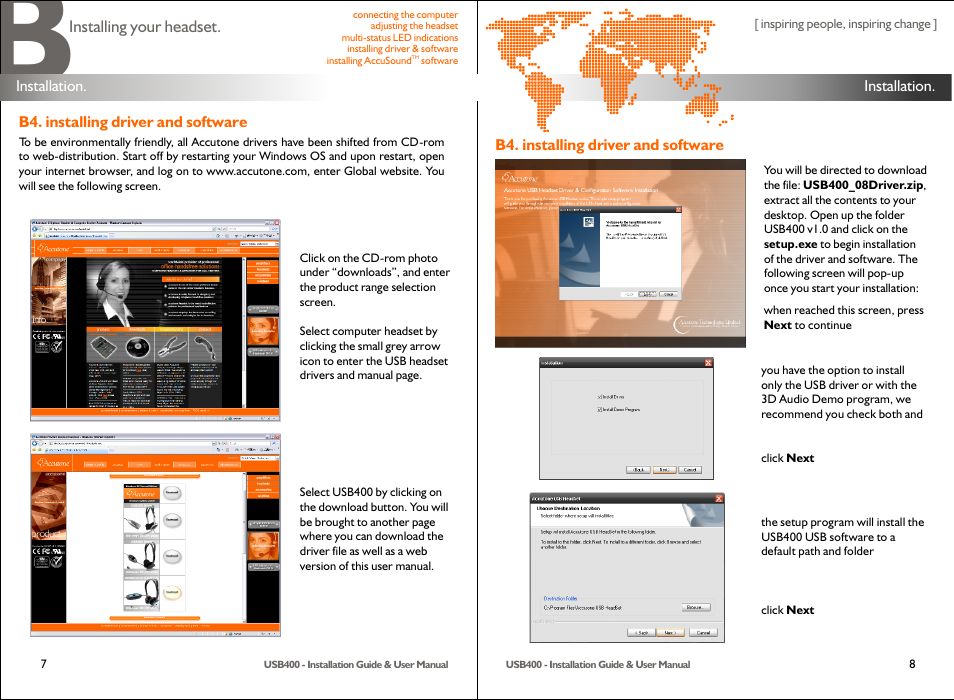 Accutone USB400 User Manual | Page 5 / 12