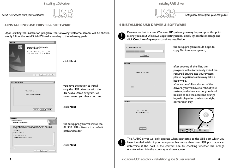 Accutone AU300 User Manual | Page 5 / 8