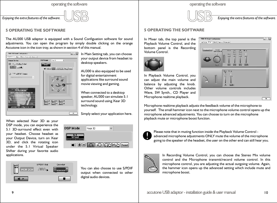 Accutone AU300 User Manual | Page 6 / 8