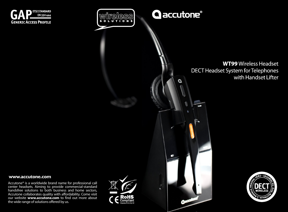 Accutone WT99 User Manual | 10 pages