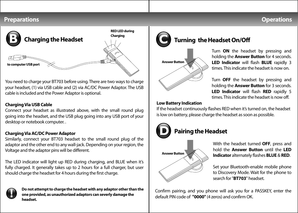 Accutone BT703 User Manual | Page 3 / 5