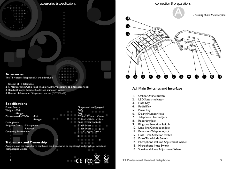 Accutone T1 User Manual | Page 3 / 6