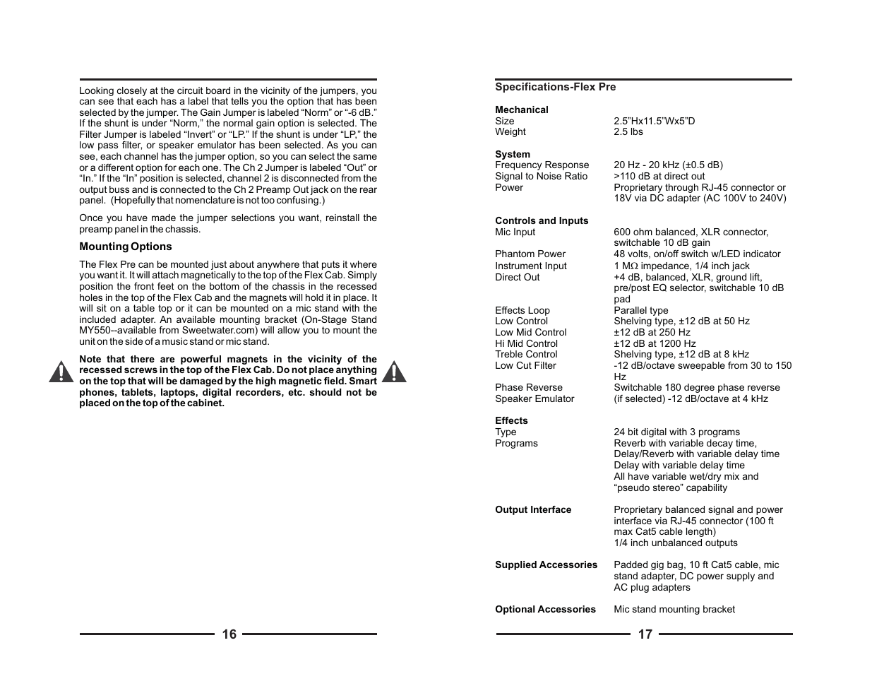 Acoustic Image Flex User Manual | Page 10 / 12