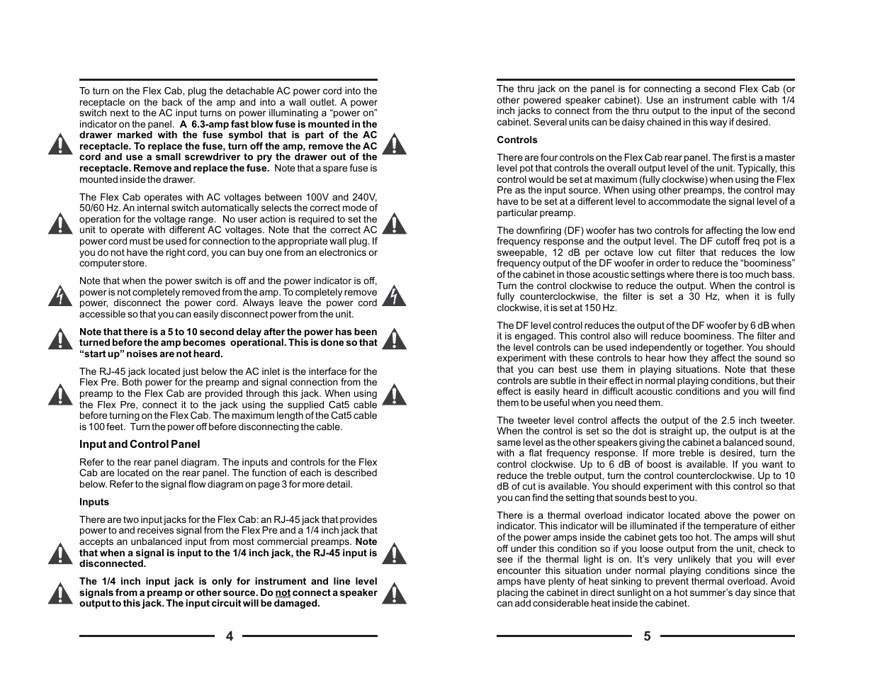 Acoustic Image Flex User Manual | Page 4 / 12