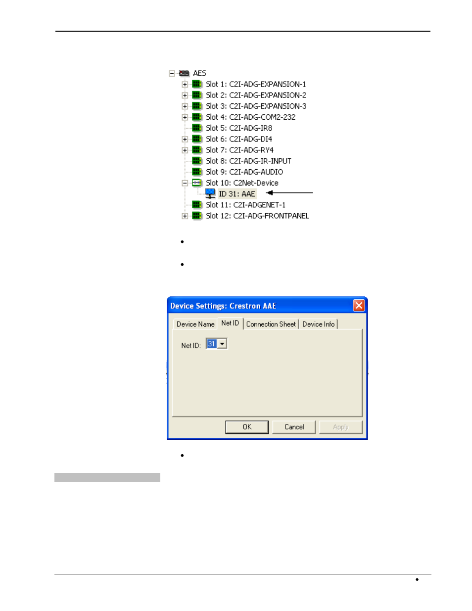 Crestron adagio™ aae audio expander | Crestron electronic Adagio AAE User Manual | Page 15 / 20