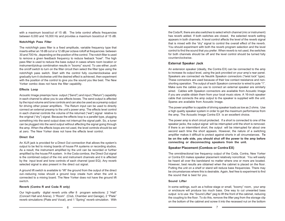 Acoustic Image Series II User Manual | Page 5 / 6