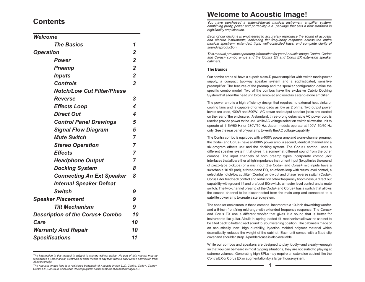 Acoustic Image + Models User Manual | Page 2 / 8