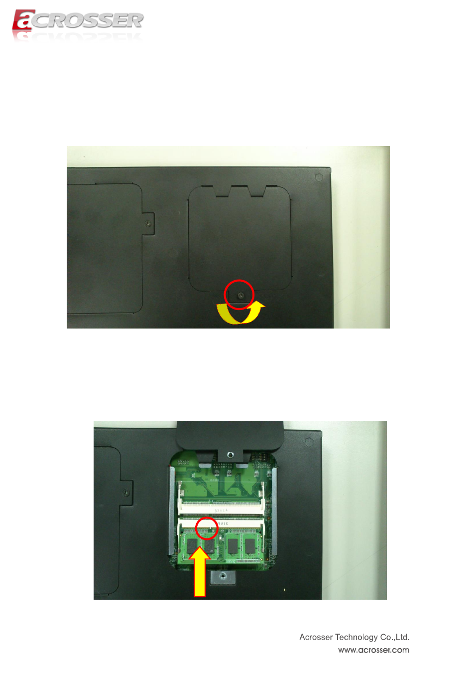3 memory installation, Memory installation | Acrosser AES-HM76Z1FL User Manual | Page 18 / 73