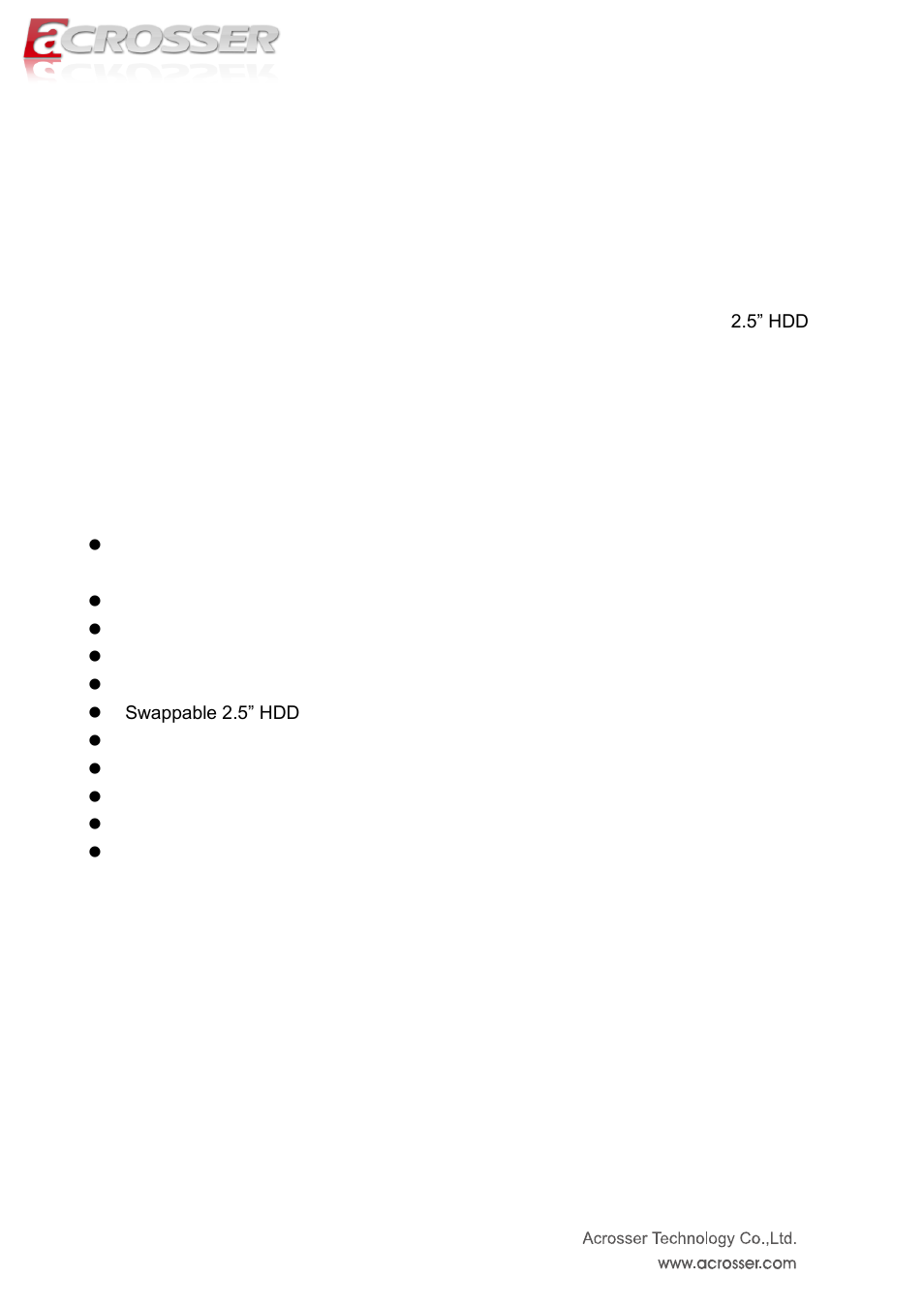 Chapter 3 board introduction, Specifications | Acrosser AES-HM76Z1FL User Manual | Page 21 / 73