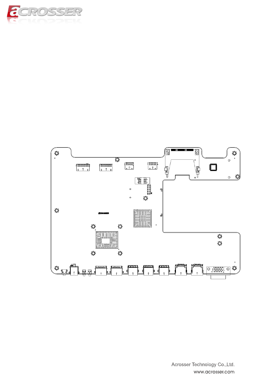 Chapter 4 h/w information, Mainboard illustration | Acrosser AES-HM76Z1FL User Manual | Page 24 / 73