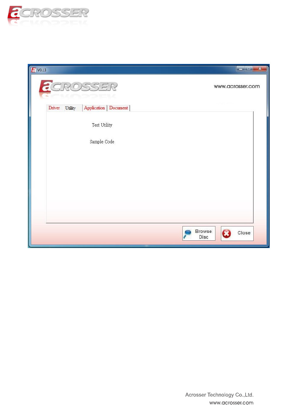 Utility page | Acrosser AES-HM76Z1FL User Manual | Page 56 / 73