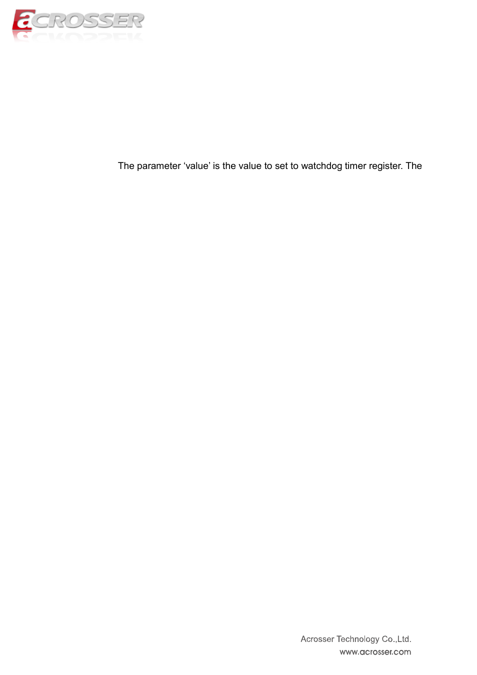 Watchdog | Acrosser AES-HM76Z1FL User Manual | Page 64 / 73