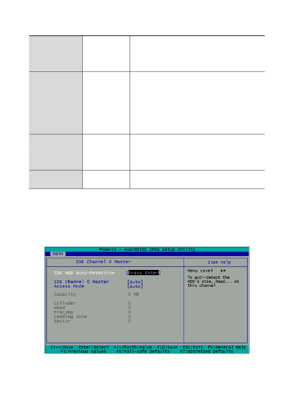 Halt on, Base memory, Extended memory | Total memory | Acrosser AR-ES6003FL User Manual | Page 49 / 89