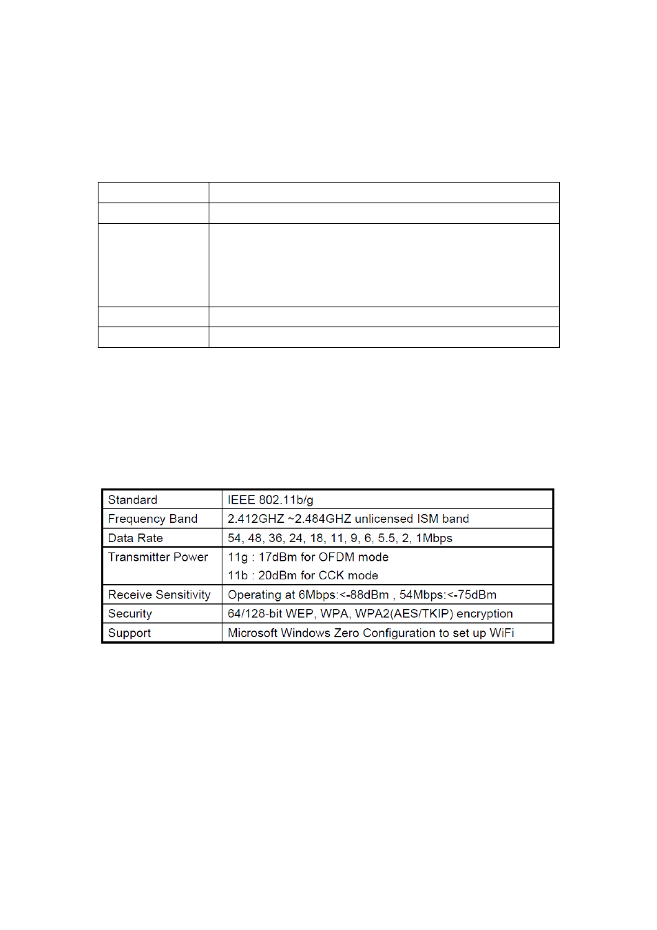 Appendix a: bluetooth spec, Appendix b: wifi spec, Appendix | Acrosser AR-ES6003FL User Manual | Page 88 / 89