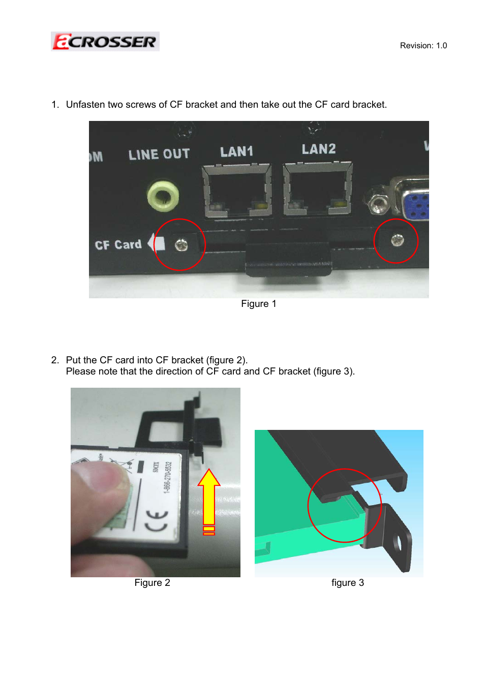 Procedures of assembly/disassembly | Acrosser AR-ES6050FLD User Manual | Page 7 / 44