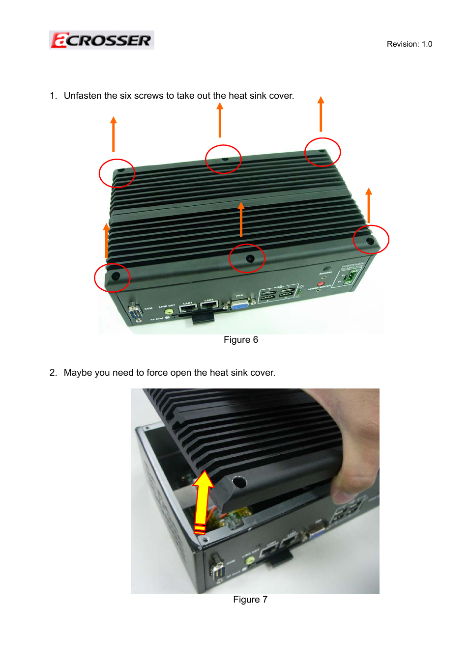 2 installing the mini pci-e interface card | Acrosser AR-ES6050FLD-W User Manual | Page 9 / 45