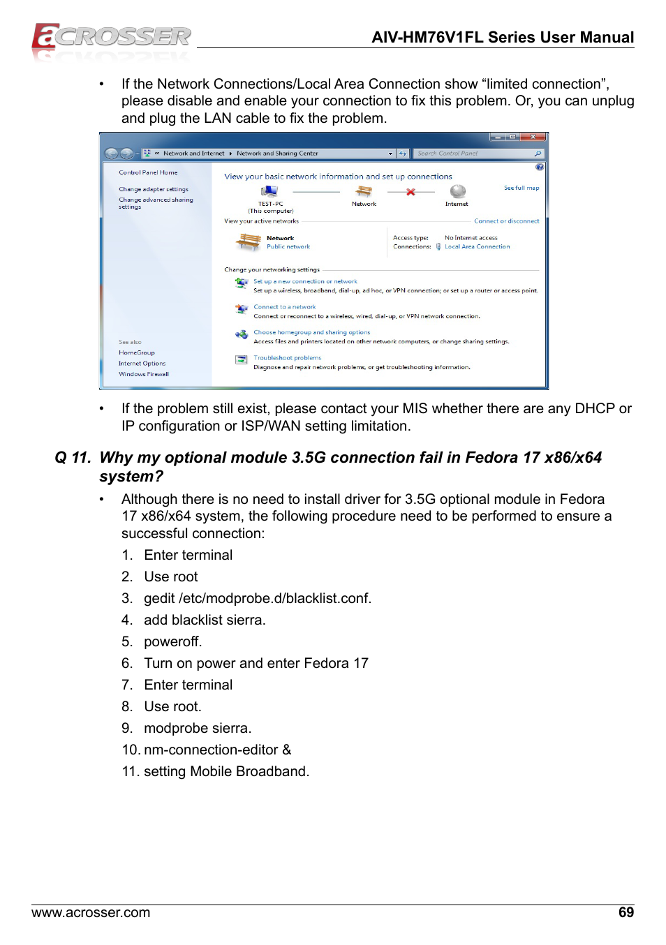 Acrosser AIV-HM76V1FL User Manual | Page 69 / 71