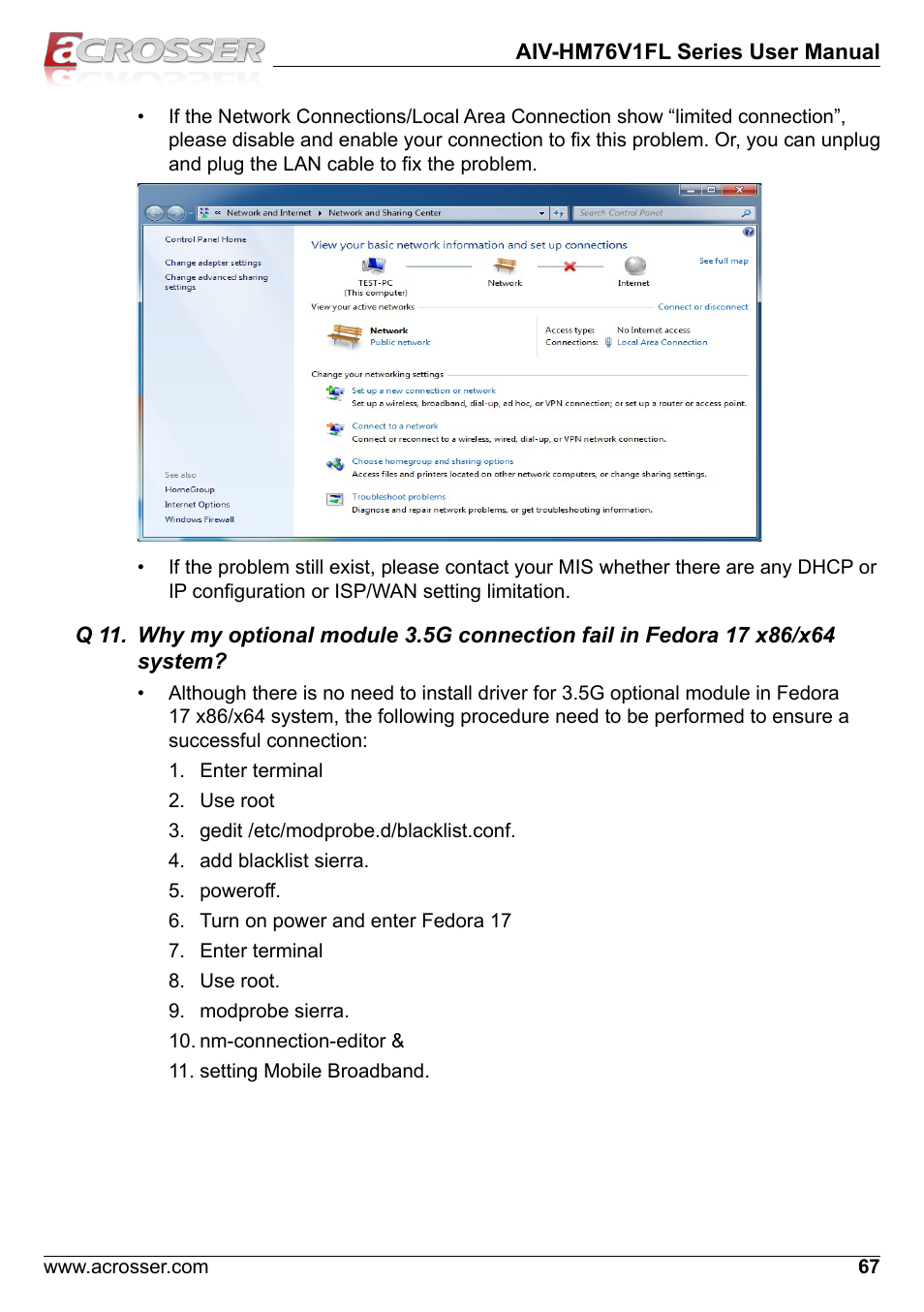 Acrosser AIV-HM76V1FL User Manual | Page 67 / 69
