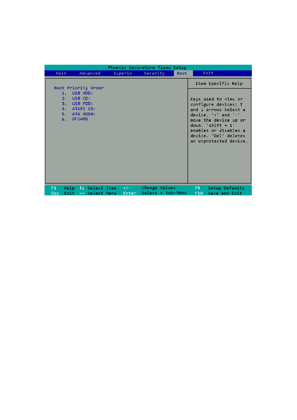 5 boot setup | Acrosser AR-B6051 User Manual | Page 22 / 55