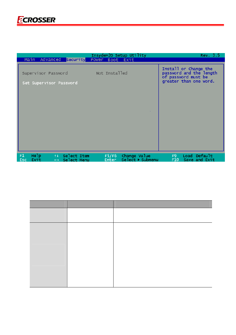 3 . 3 peripherals setup | Acrosser AR-B6050 User Manual | Page 20 / 34