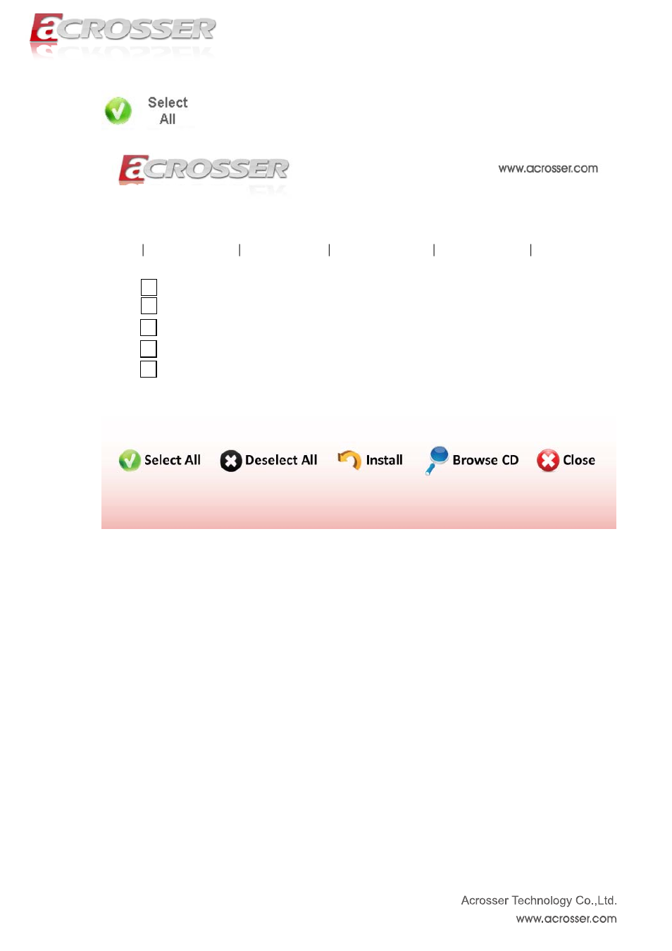 Acm-b6360 | Acrosser ACM-B6360 User Manual | Page 46 / 63